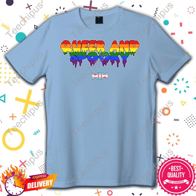 Queer And Spooky Hoodie Color Test Merch
