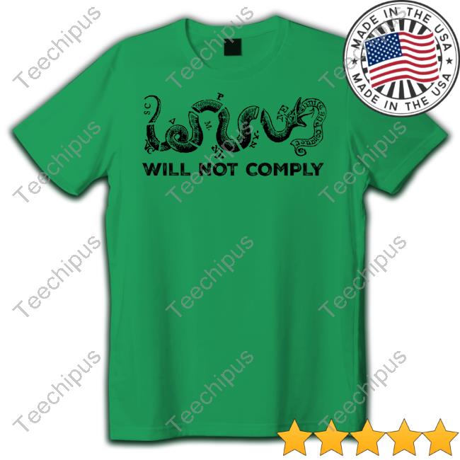 Hodgetwins Will Not Comply Hoodied Sweatshirt