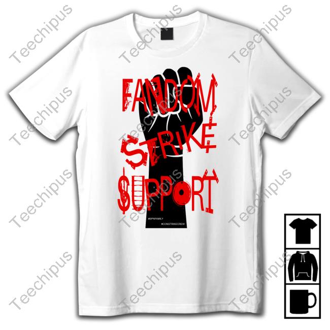 Official Sag-Aftra Fandom Strike Support Hoodie