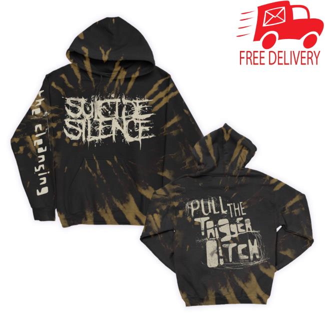 Official Suicide Silence Store Logo Pttb Pullover Classic Shirt (BleaCh Twist Dye)
