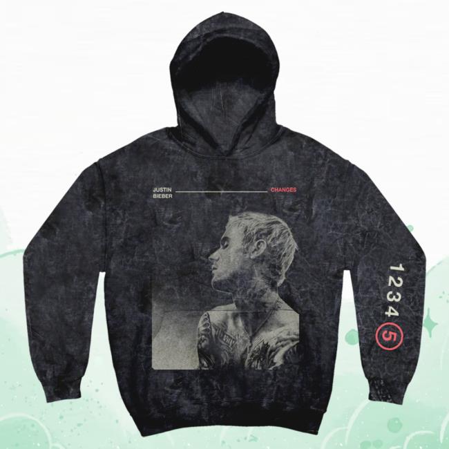 Official Justin Bieber Merch Store Shop Justin Bieber Changes Silhouette Pull Over Hoodie JustinBieber Apparel Clothing