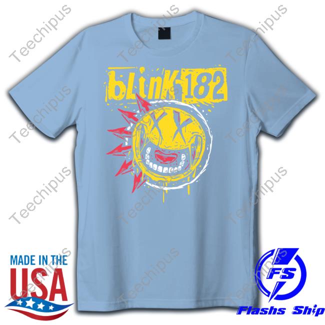 Blink182 Punk Smiley Hoodie