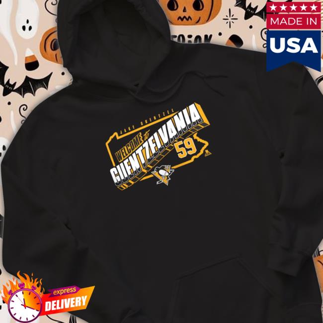 Jake Guentzel Pittsburgh Penguins Fanatics Branded Hometown Collection Guentzelvania Tee