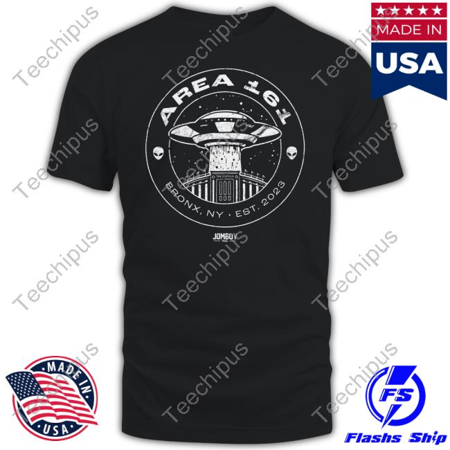 Jomboymedia Shop Area 161 Bronx Est 2023 Tee