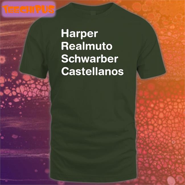 Harper Realmuto Schwarber Castellanos Shirt