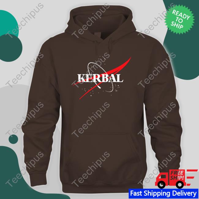 Mark Rober Wearing Ksp Kerbal Space Hoodie Sweatshirt