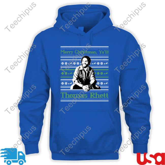 Thomas Rhett Merch Thomas Rhett Ugly Christmas Hoodie Sweatshirt