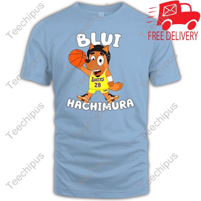 Bluey Los Angeles Lakers Blui Hachimura Tank Top
