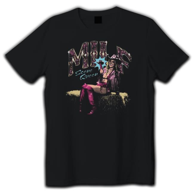 Official Scenequeenrocks Merch Milf Scene Queen Shirt