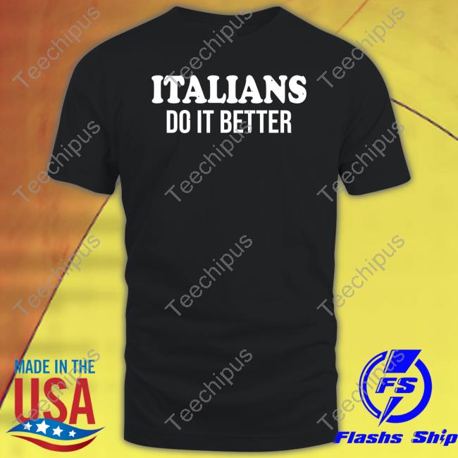 Maneskinofficial Italians Do It Better Tee Shirt