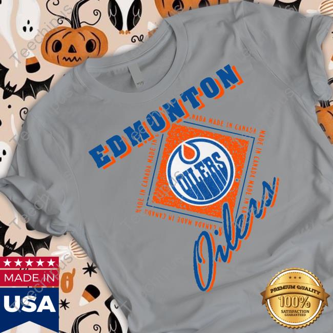 Edmonton Oilers Flannel Foxes Diamond T Shirts
