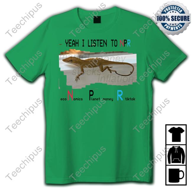 Jack Corbett I Listen To Npr Economics Planet Money Shirt