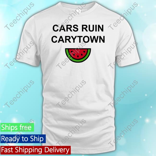 Water Melon Cars Ruin Carytown Hoodie