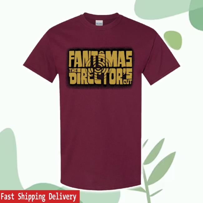 Trending Blixt Merchandise Fantomas - Director's Cut Maroon Shirt
