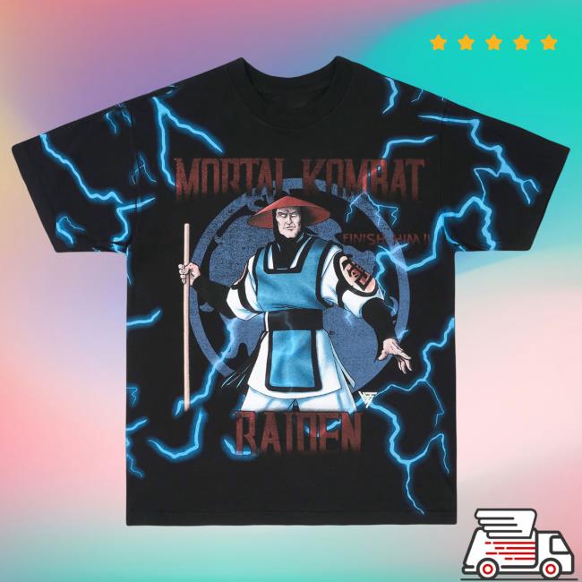 Official Hypland Clothing Merch Store Mk Raiden Thunder Tshirt (Black)
