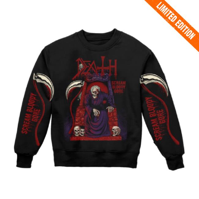 Trending Big Cartel Merch Store Death Scream Bloody Gore Hoodie Bigcartel Shop