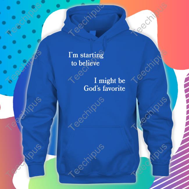 Nessa Nation I'm Starting To Believe I Might Be God's Favorite Nessa Barrett T Shirt