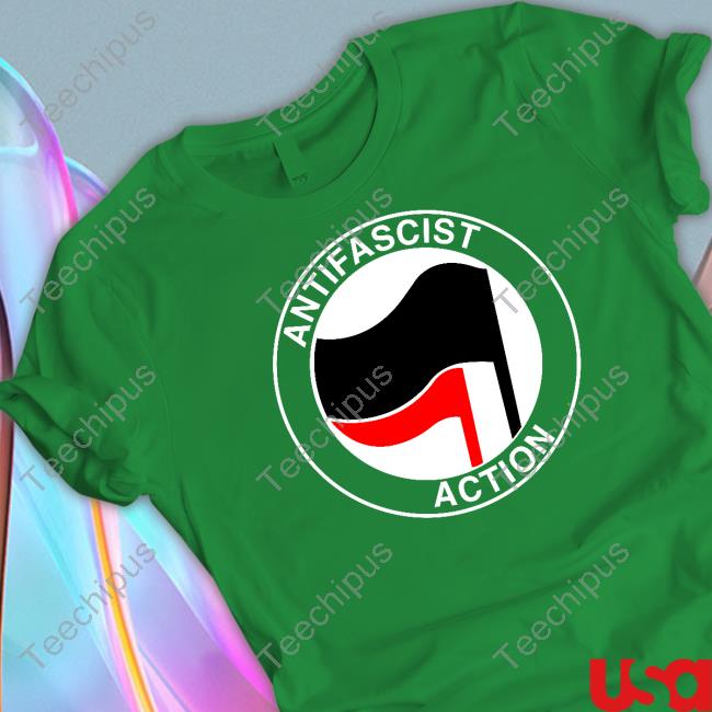 Antifascist Flag Action Tee