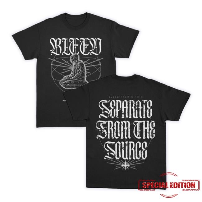 Original Bleed From Within Merch Store Separate Hoodie Sweatshirt – Black Bleedfromwithin Shop