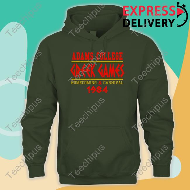 Adams College Greek Games Homecoming & Carnival 1984 T-Shirt