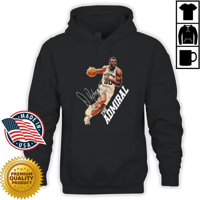 Basketball Signature David Robinson Vintage T-Shirt
