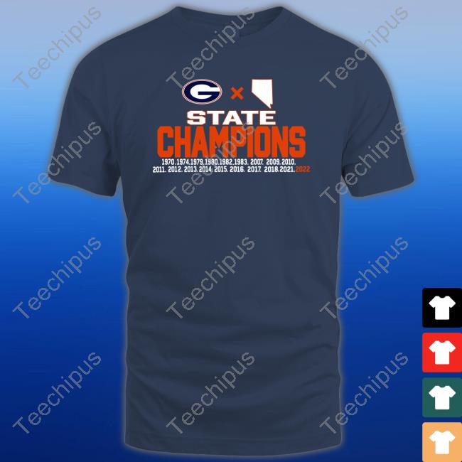Georgia Vs Nevada State Champions T Shirt