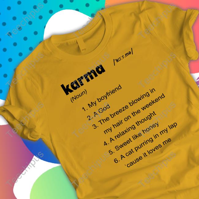 Brie Larson Wearing Karma My Boyfriend A God The Breeze Blowing In My Hair On The Weekend Tee Shirt
