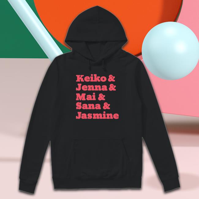 Official Keiko Jenna Mai Sana Jasmine Tee