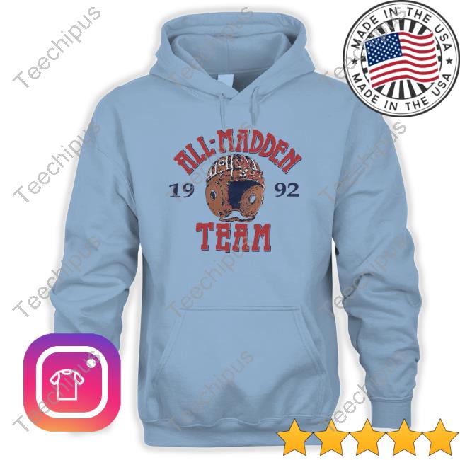 All Madden Team 1992 Tee Shirt All Madden Team Tee Shirt