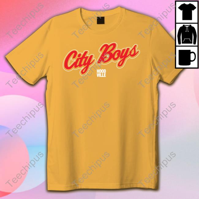 Hoodville Merch City Boys Hoodville Tee Shirt