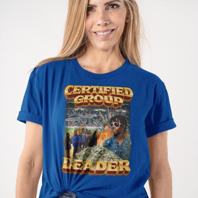 Certified Group Leader Tee Shirt Swagstimulus Store