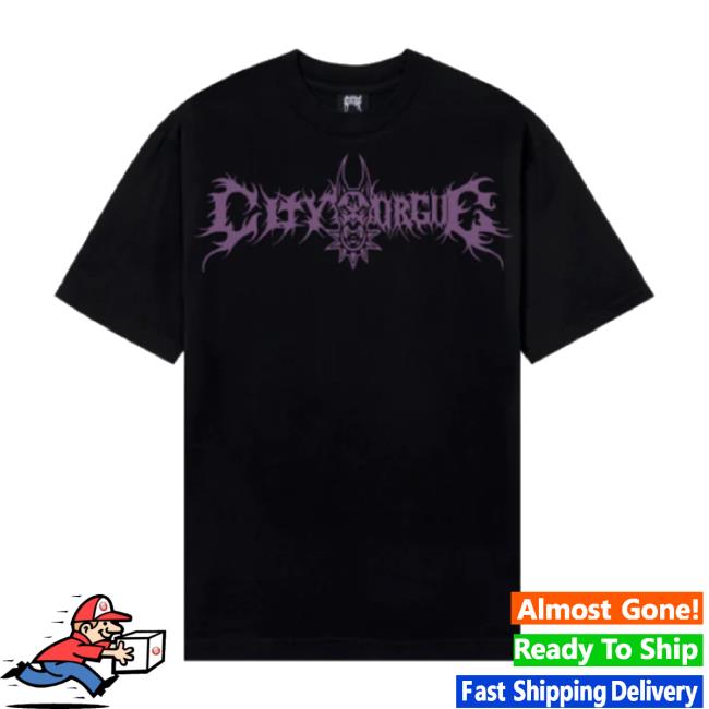 Original Metal Tour Sweatshirt Black/Purple City Morgue Official Shop