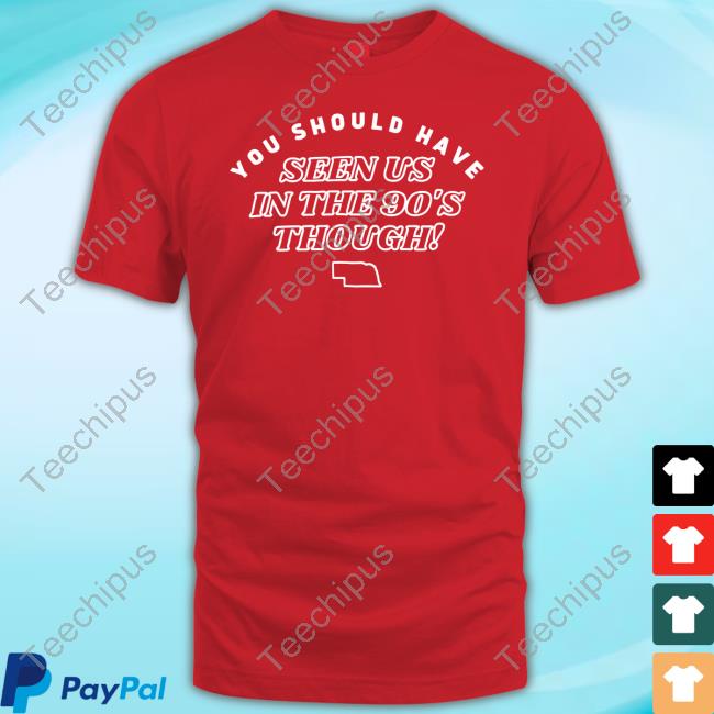 Bbbprinting You Should Have Seen Us In The 90'S Though Long Sleeve Tee