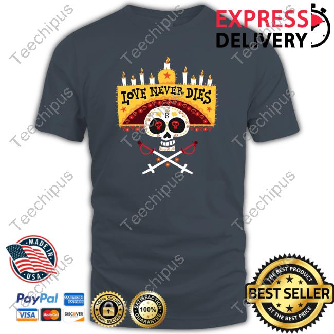 Jorge R. Gutierrez Skull Love Never Dies Shirt