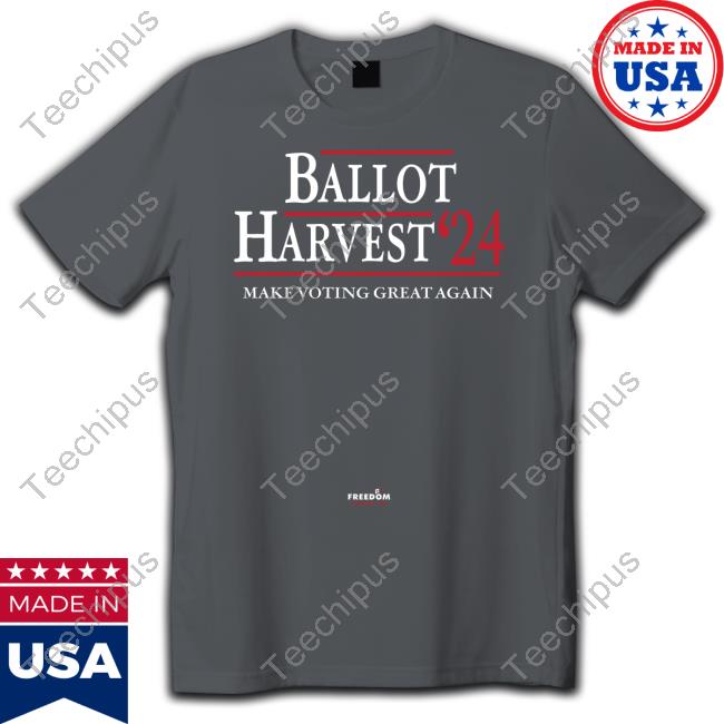 Scott Presler Ballot Harvest 24 Make Voting Great Again Long Sleeve