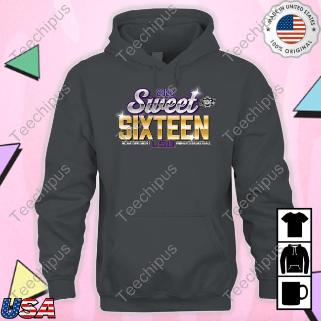 Lsu Tigers 2023 Sweet Sixteen March Madness Ncaa Division I Women’s Basketball Tee Shopncaasports