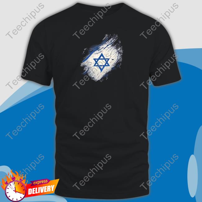 Themossadil Shop Israel Flag New Shirt