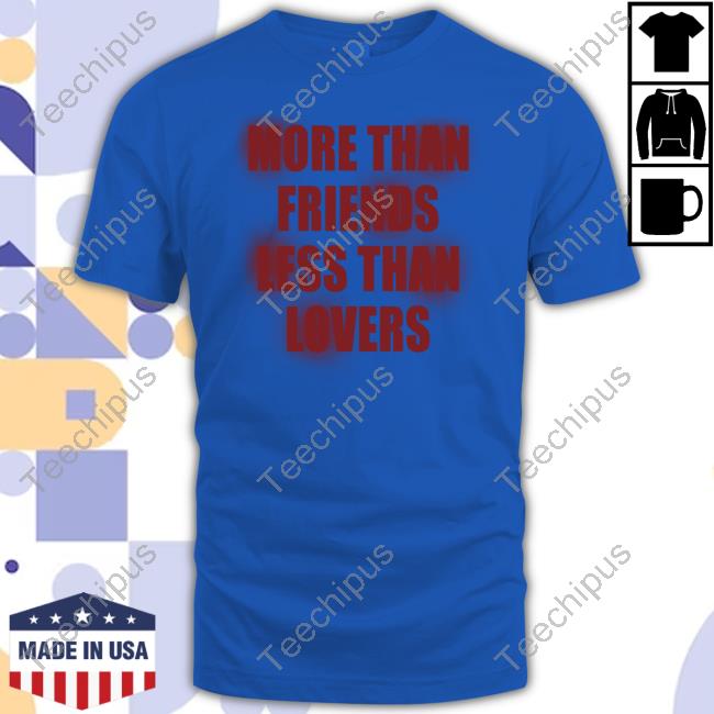 Tsun Studio More Than Friends Less Than Lovers Hooded Sweatshirt