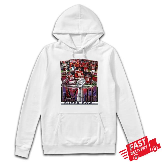 Original Card Kansas City Chiefs Super Bowl Lv Iii 2024 Hoodie Sweatshirt