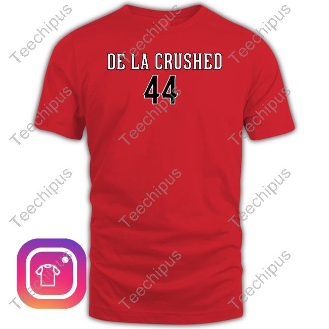 Obvious Shirts Store De La Crushed 44 T Shirt