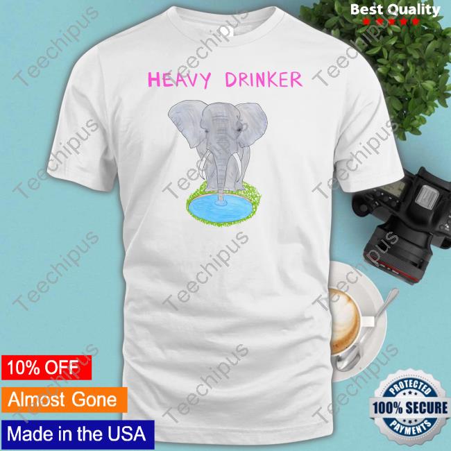 Stoolpresidente Dave Portnoy Wearing Heavy Drinker Shirts