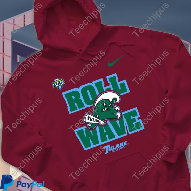 Tulane Football Roll Wave Tulane Green Wave T Shirt Tulane Football Roll Wave Tulane Green Wave T Shirt