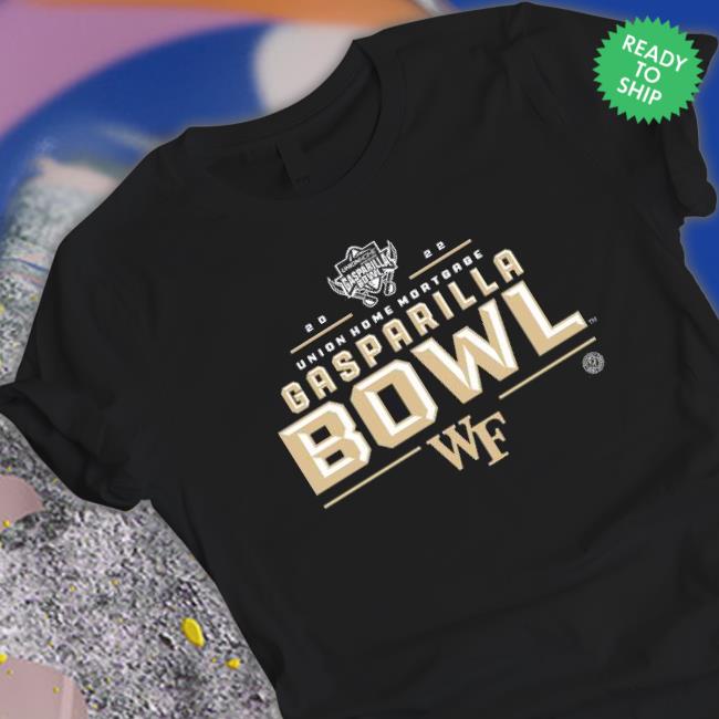 Wake Forest University Athletic Union Home Mortgage Gasparilla Bowl 2022 Tee