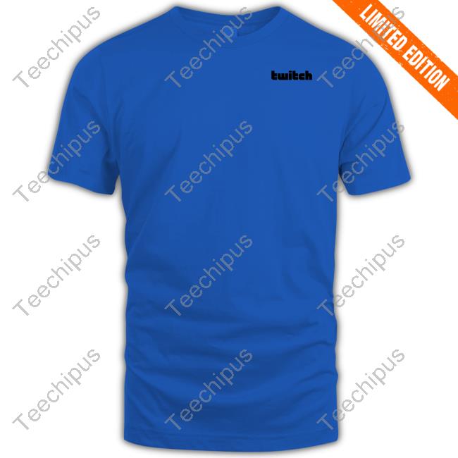 Cdawgva Wearing Twitch Logo Long Sleeve T Shirt
