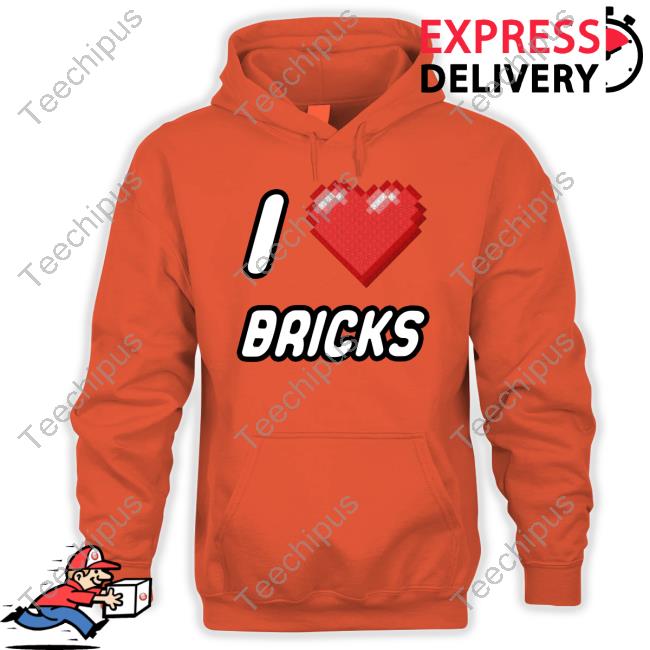 Gwenisonline I Love Bricks Shirt