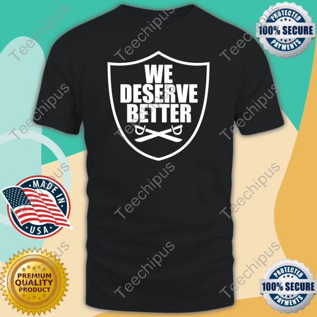 We Deserve Better Sword Long Sleeve Tee