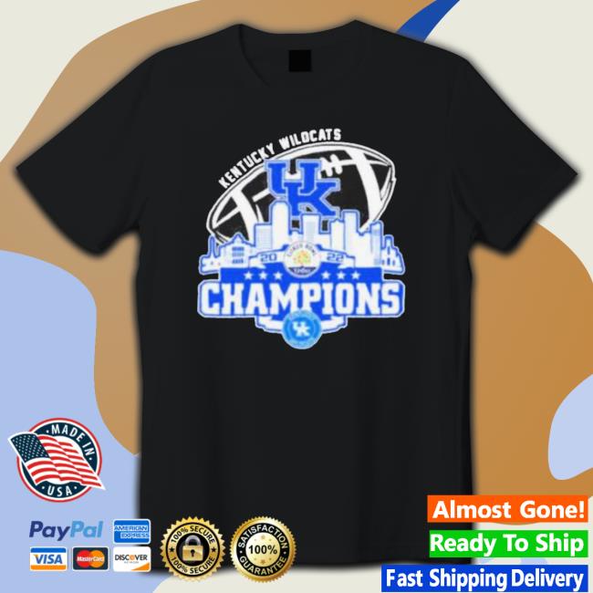 Official Kentucky Wildcats Logo Citrus Bowl City Champions 2022 Sweatshirt