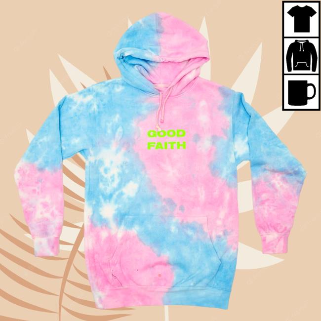 Official Madeon Merch Store Good Faith Tie Dye Sweater