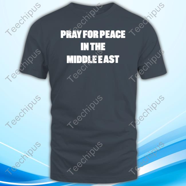 Official Pray For Peace In The Middle East Crewneck Sweatshirt