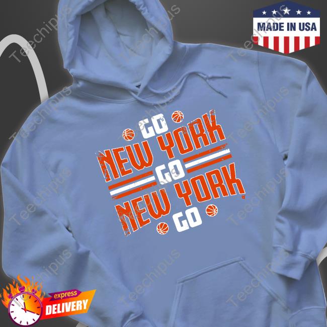 Breakingt Store Go New York Go New York Go Hooded Sweatshirt